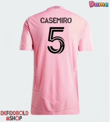 Inter Miami Casemiro #5 Hjemmebanetrøje Dame 2026-27 Kort ærmer Inter Miami Casemiro #5 Hjemmebanetrøje Dame 2026-27 Kort ærmer